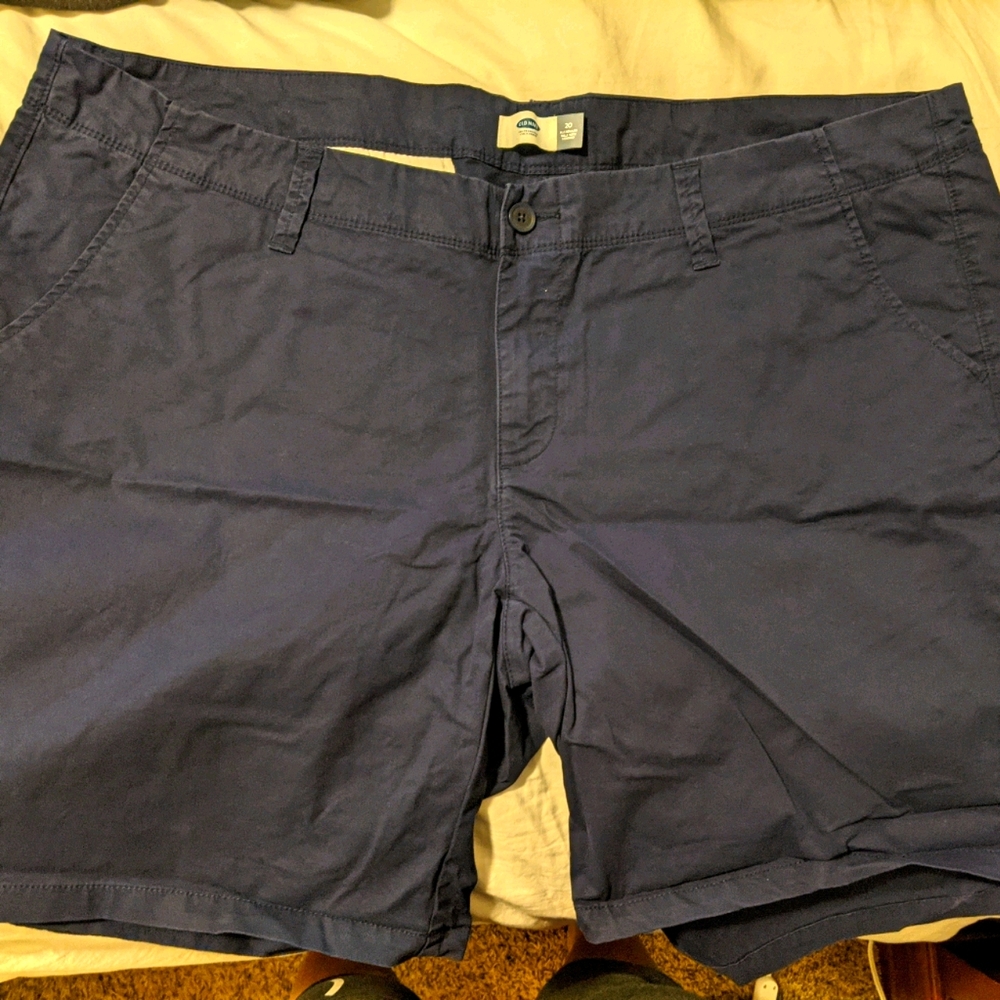 Navy shorts
